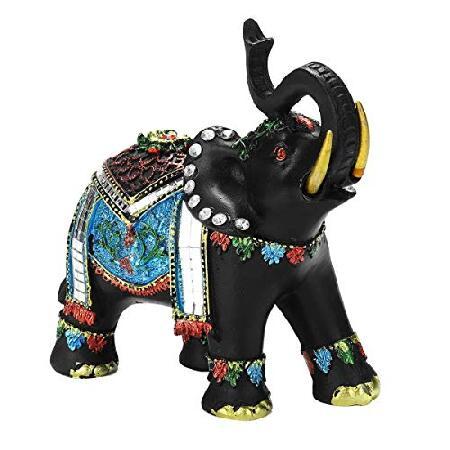 堅実な究極の ECYC Elephant Gift Ornaments Crafts Figurine Wealth Lucky Decoration Statue オブジェ、置き物 堅実な究極の ECYC Elephant Gift Ornaments Crafts Figurine Wealth Lucky Decoration Statue オブジェ、置き物