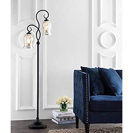 【超特価SALE開催!】 Black Claudia FLL4058A Safavieh 63.5-inch Floo Included) Bulbs (LED 2-Light その他卓上スタンドライト 【超特価SALE開催!】 Black Claudia FLL4058A Safavieh 63.5-inch Floo Included) Bulbs (LED 2-Light その他卓上スタンドライト