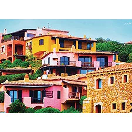 都内で Vibrant Colorcraft by Puzzle Jigsaw Piece 1000 Italy of Villas ジグソーパズル