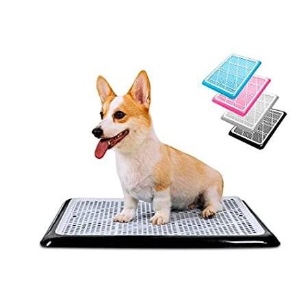 Petawesome ペットトイレトレー 中型または小型犬用 犬用芝生ゴミ箱 子犬トレーニングパッドホルダー ペットトイレマット 屋内 屋外用 フ Wirsindeinteam At