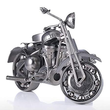 代引き人気 Handicraft Figurine Motorcycle Art Iron UXZDX Metal Crafts Modern Figurine オブジェ、置き物