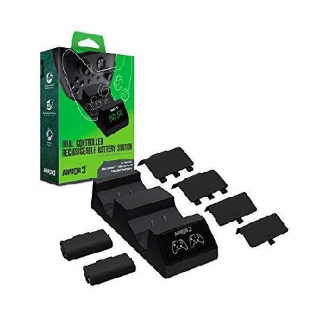 【国内即発送】 Armor3 Dual X/Xbox Series Xbox for Station Battery Rechargeable Controller PC用ゲームコントローラー