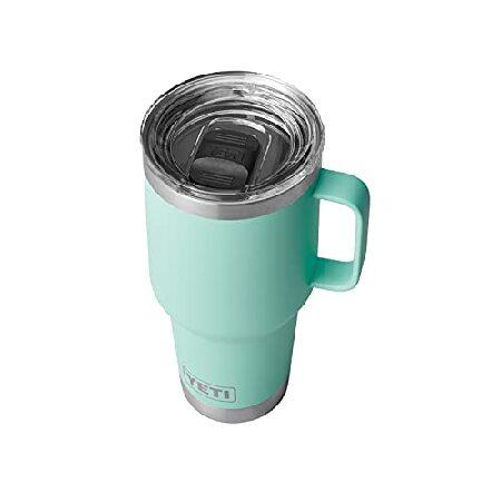 【まとめ買い】 YETI Rambler 30 oz Travel Mug, Stainless Steel, Vacuum Insulated with Stron ウォータージャグ