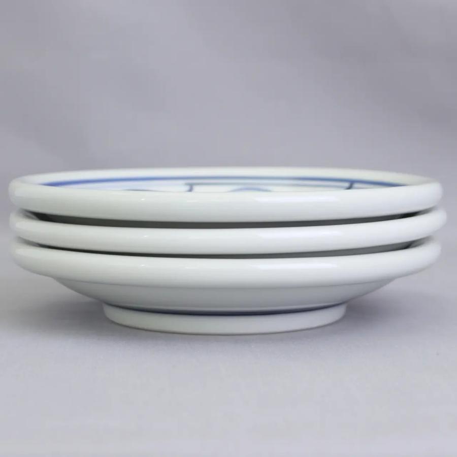 愛媛県指定無形文化財　伝統工芸品　砥部焼 千山窯 5.5寸玉皿　三ッ紋唐草　※砥部焼 11,000円以上購入で送料無料 |  | 03