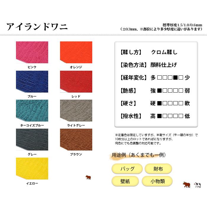 本革 ボストンバッグL アイランドワニ【名入れ☆ロゴ入れ☆全面プリントも対応】日本製の画像