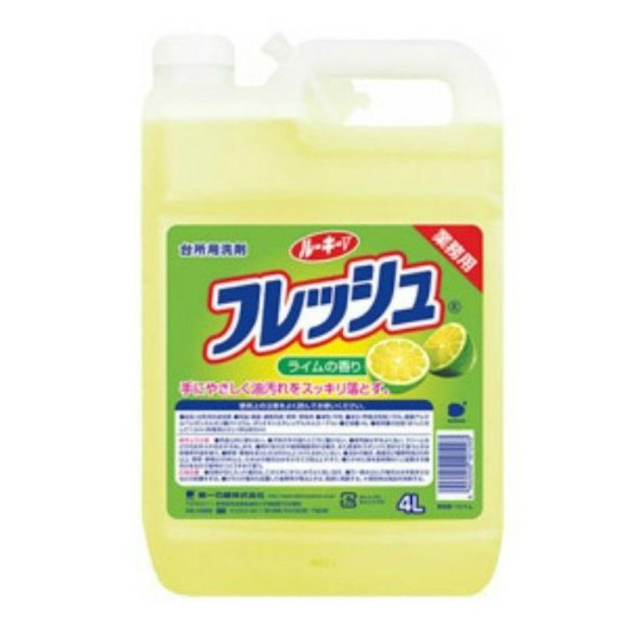 第一石鹸 ルーキーVフレッシュ 業務用 4L(台所用洗剤)( 4902050101293 )｜himejiryutsuu