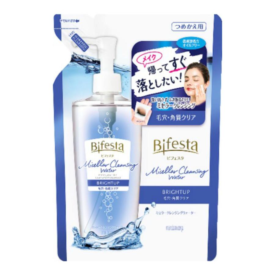 マンダム ビフェスタ ミセラー クレンジングウォーター ブライトアップ つめかえ用 360ml｜himejiryutsuu