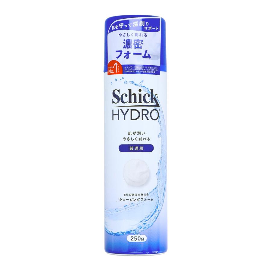 シック ( Schick ) ハイドロ 普通肌 シェービングフォーム 250g 髭剃り