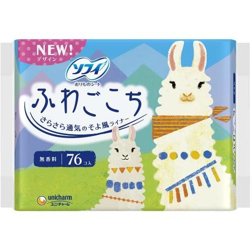 ソフィ（ユニ・チャーム） ソフィ ふわごこち 無香料 76枚 : 姫路