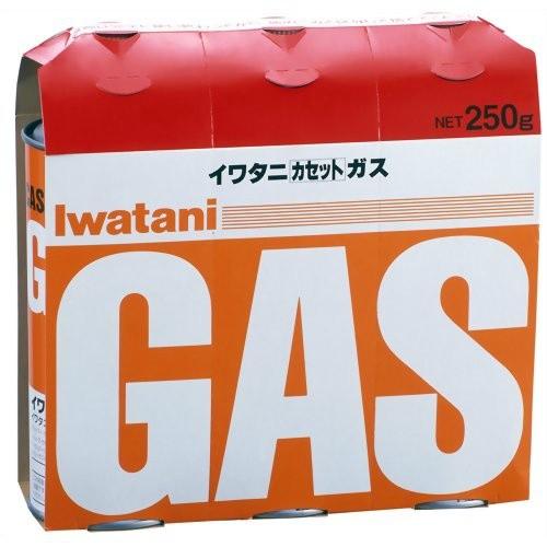 岩谷産業 うのにもお得な情報満載！ イワタニ 市販 カセットガス オレンジ 液化ブタン 3本パック CB-250-OR 使用ガス:LPG