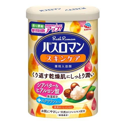 バスロマン スキンケア シアバター&ヒアルロン酸 600g 薬用入浴剤｜himejiryutsuu