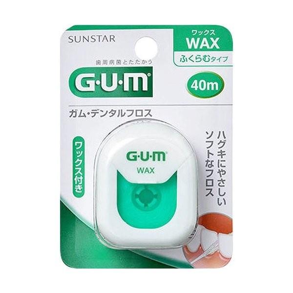 【お一人様1個限り特価】GUM(ガム) デンタルフロス ワックス 40m｜himejiryutsuu