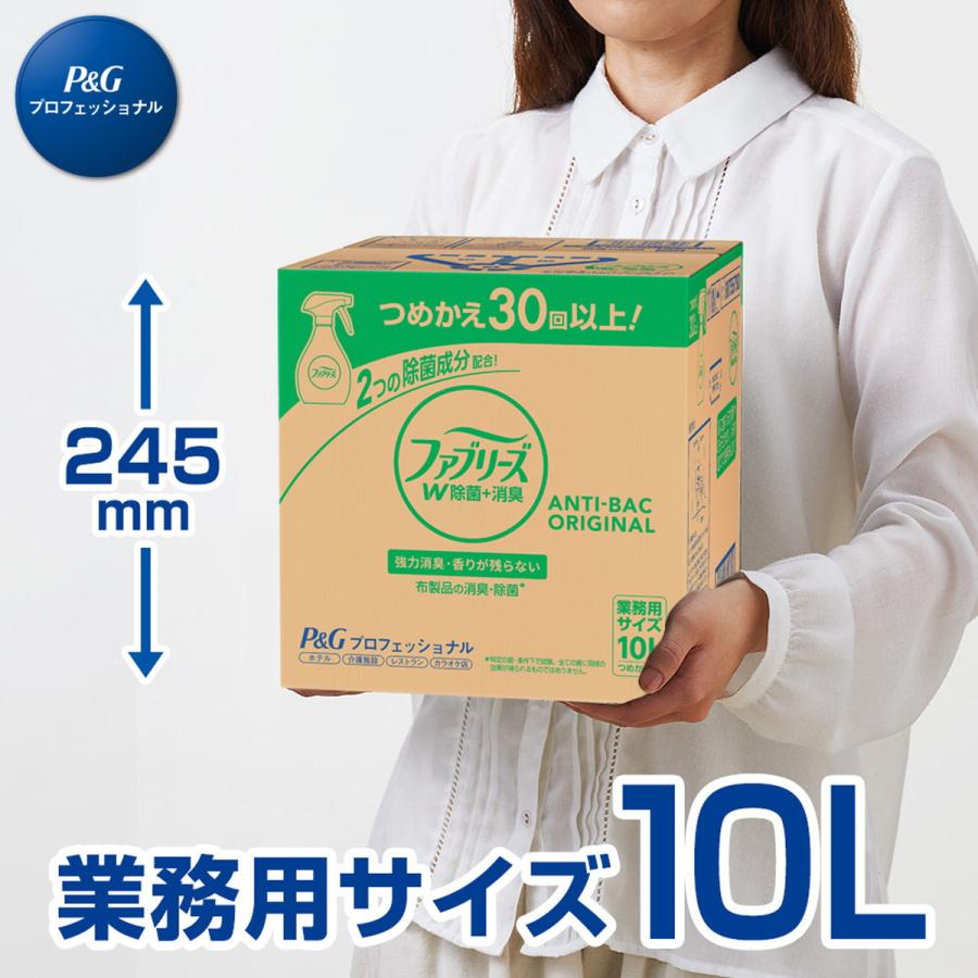 【お一人様1個限り特価】 ファブリーズ 消臭スプレー ダブル除菌プラス 詰替用 業務用サイズ 10L｜himejiryutsuu｜08