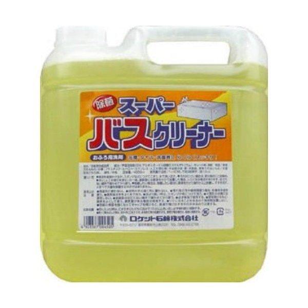 ロケット石鹸 スーパー バスクリーナー 4L お風呂用洗剤・業務用サイズ（Yahoo!・姫路流通センター）