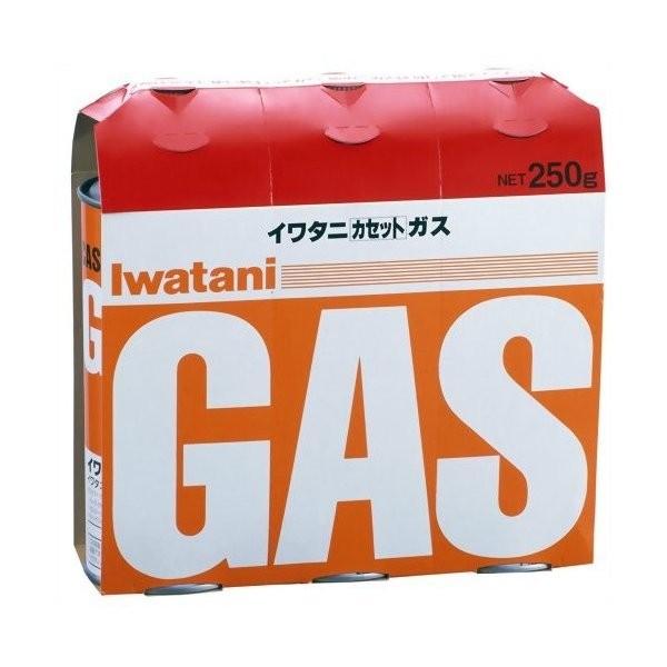 岩谷産業 イワタニ カセットガス オレンジ 3本パック 名作 新着商品 液化ブタン CB-250-OR 使用ガス:LPG
