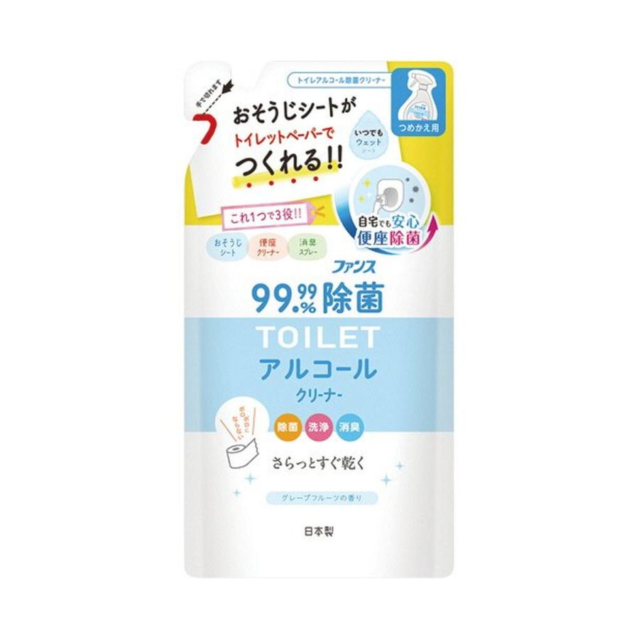 (まとめ買い×5個セット)第一石鹸 ファンス トイレ用 アルコール除菌クリーナー つめかえ用 350ml (送料無料)（Yahoo!・姫路流通センター）