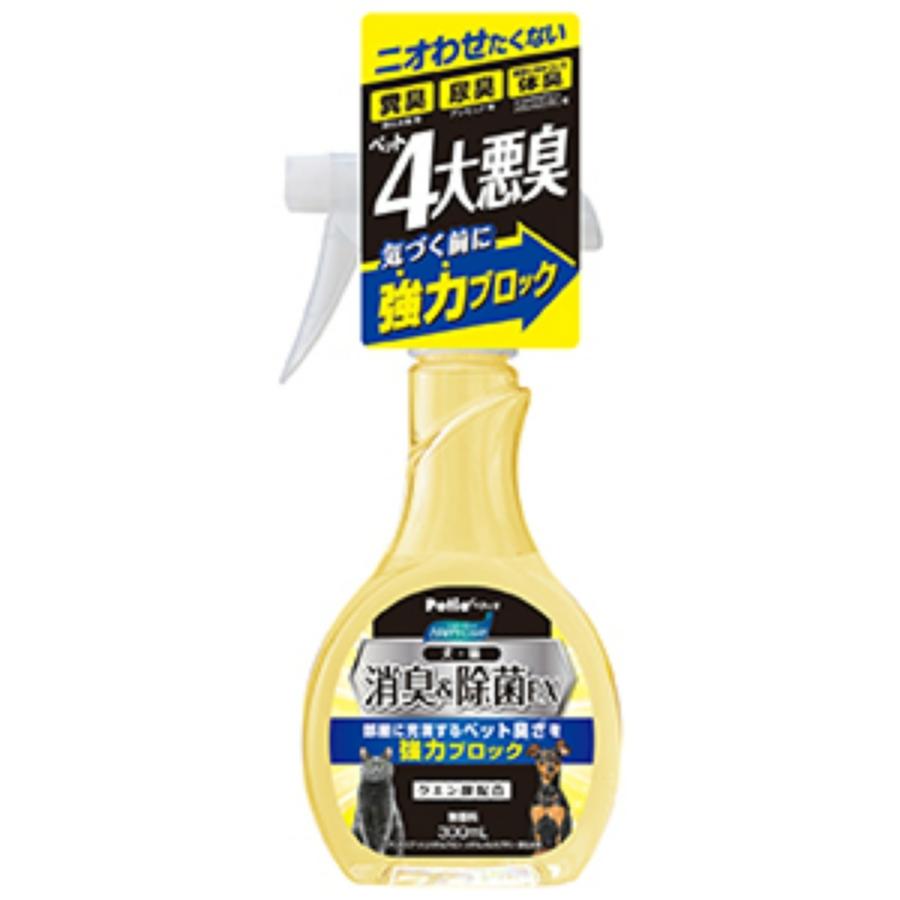 (まとめ買い×24個セット)ペティオ Petio ハッピークリーン 犬・猫ペット臭さ 消臭 \u0026 除菌EX 300mL (送料無料)