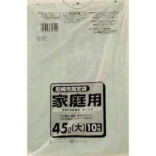 ブランド登録なし - G-4K 尼崎市決める袋 45L 10枚×60点仕掛ける まとめ買い通貨価値 ( 4902393756549 ) (貨物輸送無料) 掃除用具-キッチン、日用品、文具