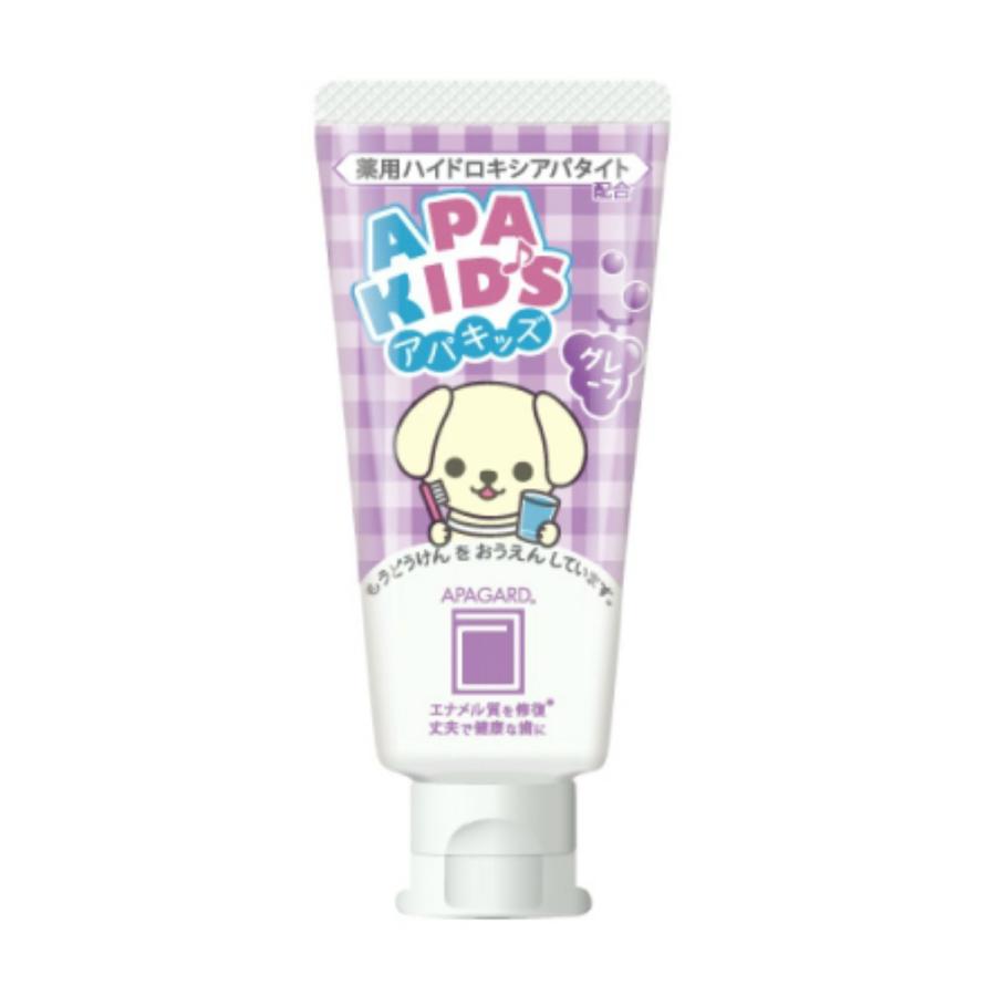 (送料無料・まとめ買い×72個セット)サンギ アパガード アパキッズ グレープ 60g 薬用ハイドロキシアパタイト