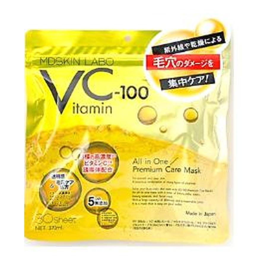 MDSKIN LABO アドバンスビューティー VC-100プレミアムケアマスク 30枚