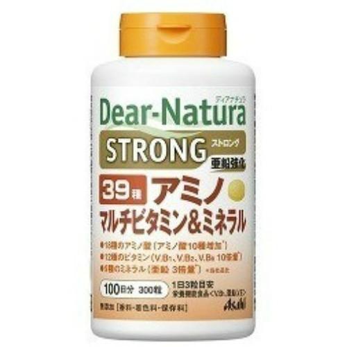 アサヒグループ食品 - (まとめ買い×3)アサヒ ディアナチュラ 同盟罷工ロング 39種アミノマルチビタミン\u0026砿物 100日分 300粒入 (貨物輸送無料)