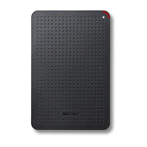 BUFFALO 耐衝撃 日本製 USB3.1(Gen1) ポータブルSSD 960GB [HDDより速い/強い] SSD-PL960U3-BK/N 【PS4/PS4 Pro メーカー動作確認済】