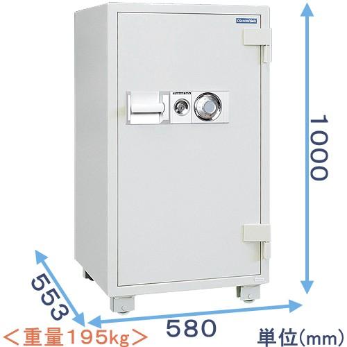 金庫診断士のいる専門店- D100 ダイヤル式 耐火金庫 大型「価格重視」業務用金庫