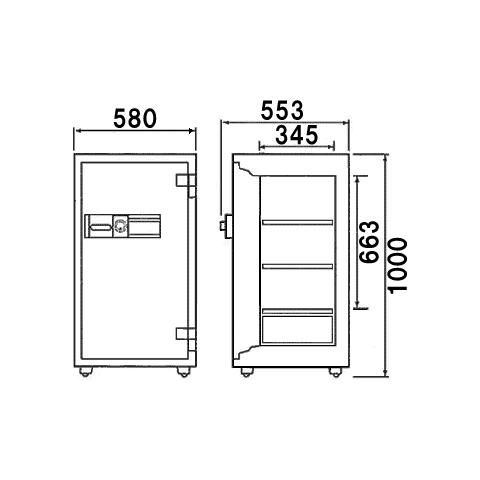 ダイヤセーフ（Diamond Safe） 金庫診断士のいる専門店- DE100