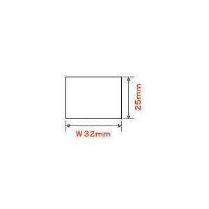 合成紙強粘感熱ラベル（32T25U）　100巻入り