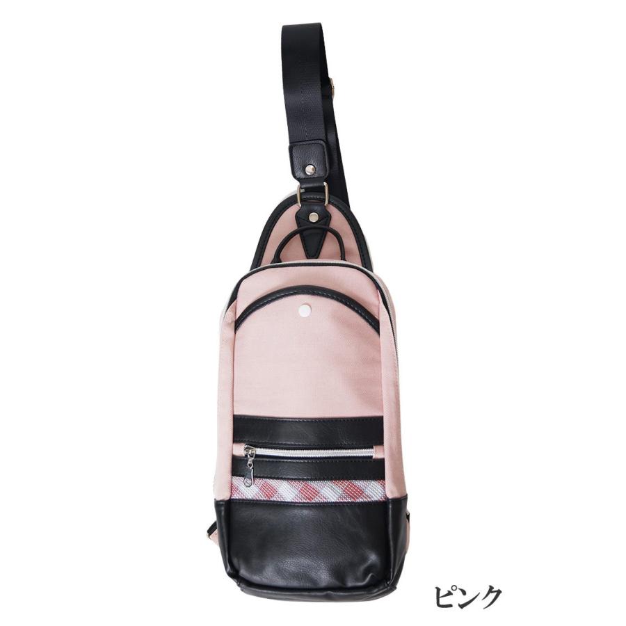【ひめか】ボディバッグ 五嶋紐 デニム地 限定品 日本製　ピンク