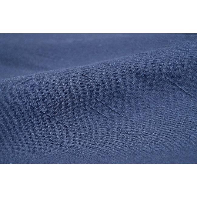 ひめか】作務衣 羽織 日本製 たてスラブ 陣羽織 1047 濃紺ＬＬ :ac1 