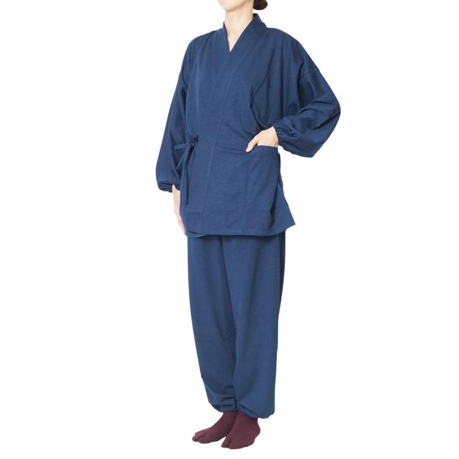 笹倉玄照堂 藍染作務衣 上下