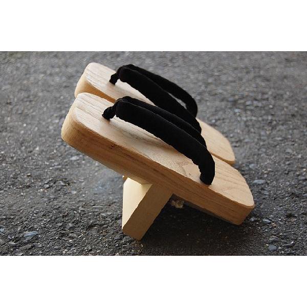 ひめか 下駄 メンズ 一本歯 下駄 総桐手作り 天狗 高下駄 黒別珍 M/L