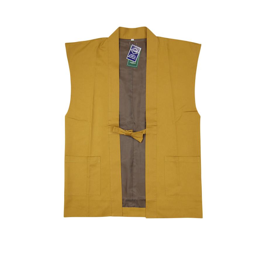 ひめか 羽織 陣羽織 メンズ 日本製 綾織織り ベスト 6091 M/L はおり