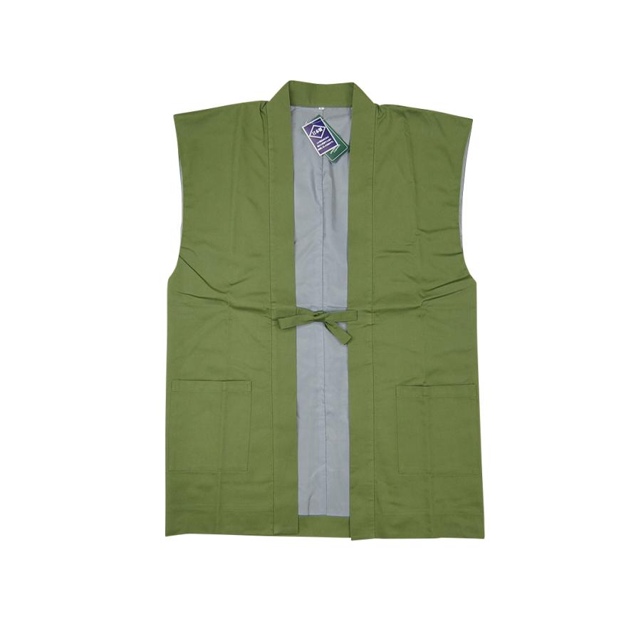 ひめか 羽織 陣羽織 メンズ 日本製 綾織織り ベスト 6091 M/L はおり