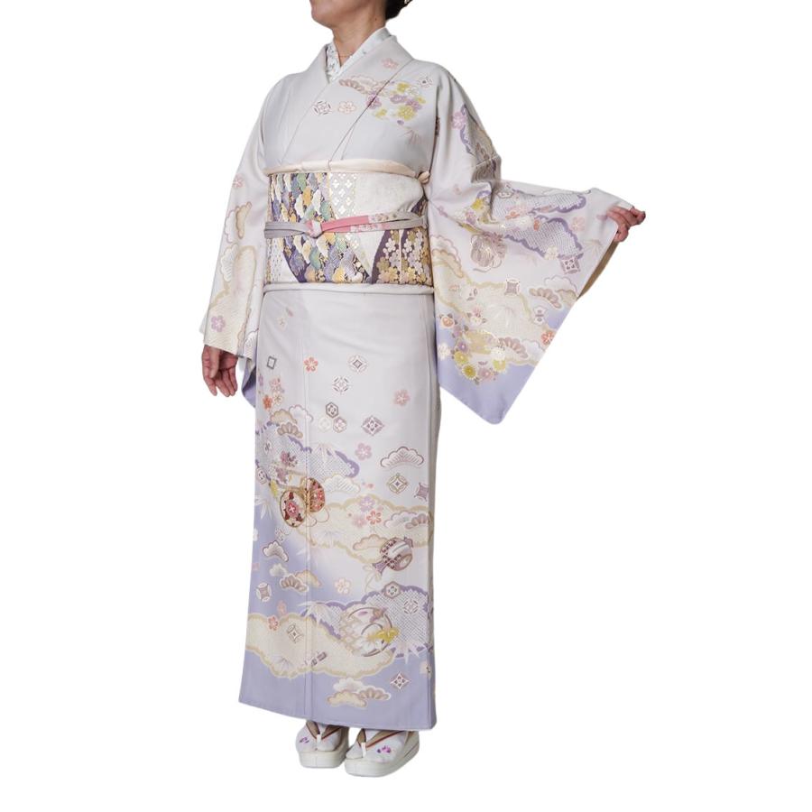 ひめか 着物 訪問着 日本製 ジャパンスタイル 仕立て上がり 洗える着物 
