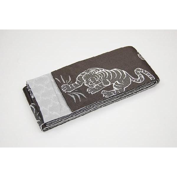 角帯 メンズ ゆかた帯 男物 角帯 トラ茶 ポリエステル100 Winestyles Jp