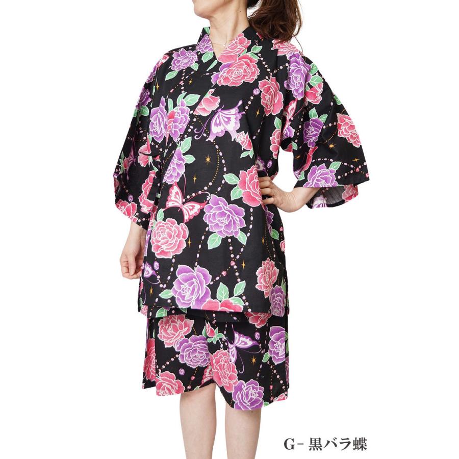 甚平 レディース 大きいサイズ Ll 3l 4l Ladies Jinbei Kitybig 作務衣と和専門店 職人の技ひめか 通販 Yahoo ショッピング