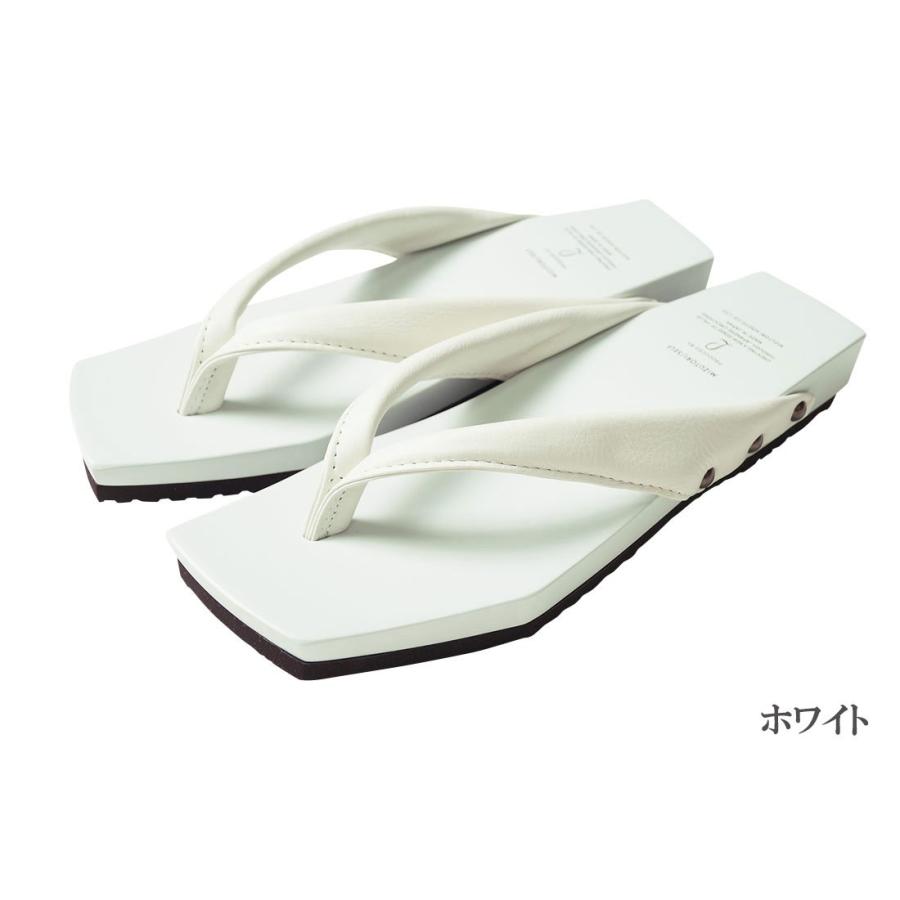 ひめか 下駄 メンズ みずとりの下駄-ひのき 鼻緒本革 手作り[SELF]逸品