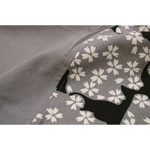 おまけ付 のれん ロング 暖簾 和風 綿100 野分桜 ｎ 601 Cisama Sc Gov Br