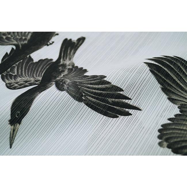 岡重 浴衣 レディース 岡重-浴衣 ゆかた 仕立て上がり 八咫烏 80Y-16  