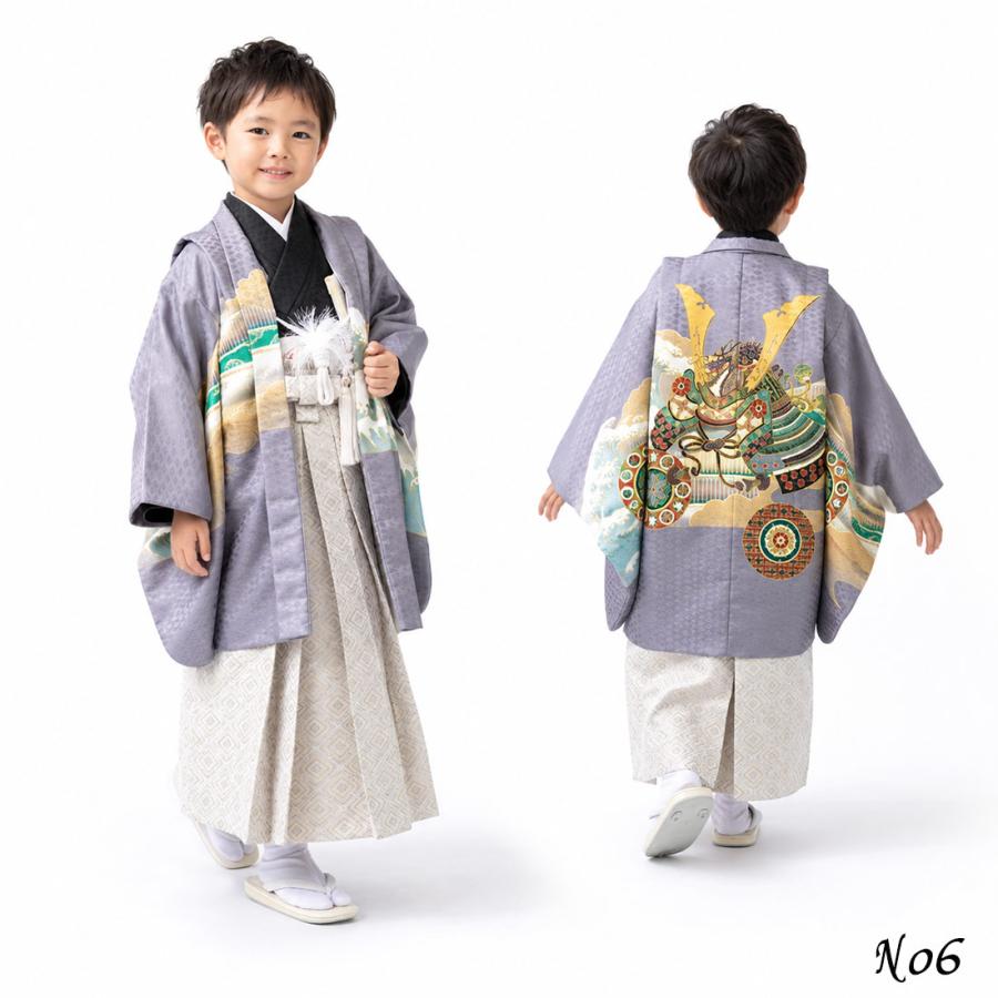 七五三 着物 男の子 5歳 袴 PO-112 購入 販売 鷹兜松 鷹 兜 男児 753
