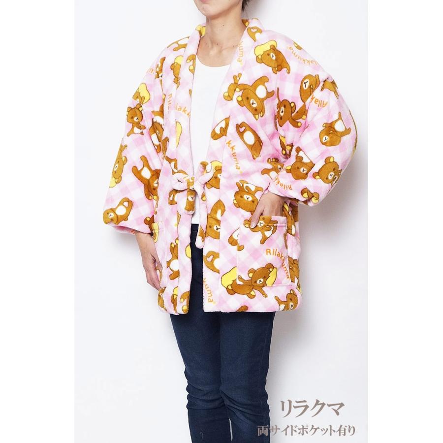 はんてん レディース 綿入れ 半纏 半天 サンリオ ディズニー ｍ ｌ Sanrio Hanten 作務衣と甚平和専門店 ひめか 通販 Yahoo ショッピング