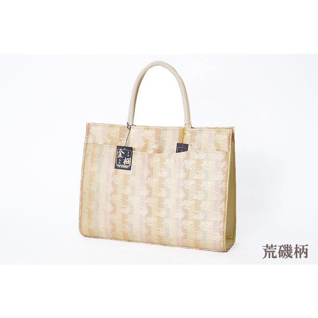 ひめか 和装バッグ 名物裂 ( 金襴 ) 着物バッグ 手提バッグ 横型 日本