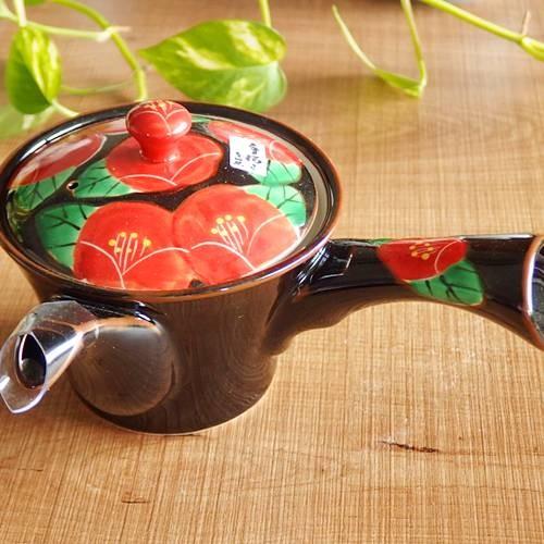 石丸陶芸 生活応援価格！和食器 有田焼 波佐見焼 急須 椿散らし 茶漉し