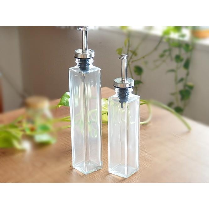 生活応援価格！スクエアボトル オイル 150ml オイル差し オイルボトル