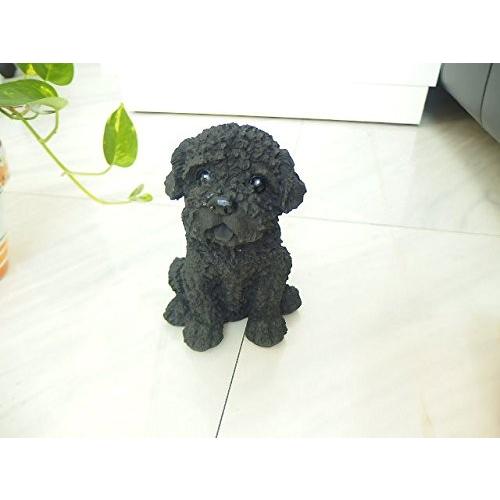 樹脂製のブラックプードルオブジェ　 約60cm 8_000000002173.jpg?1743494072