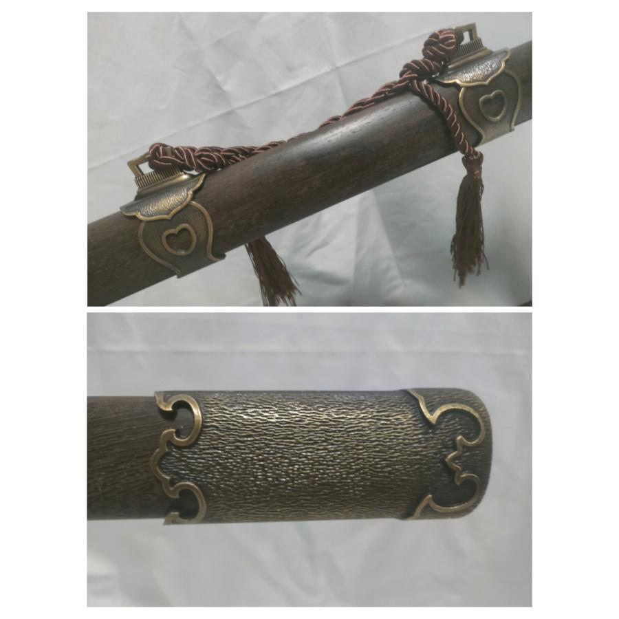 環頭大刀1 アルミ合金刀身 模造刀 中国剣 古代日本刀 : 張安堂