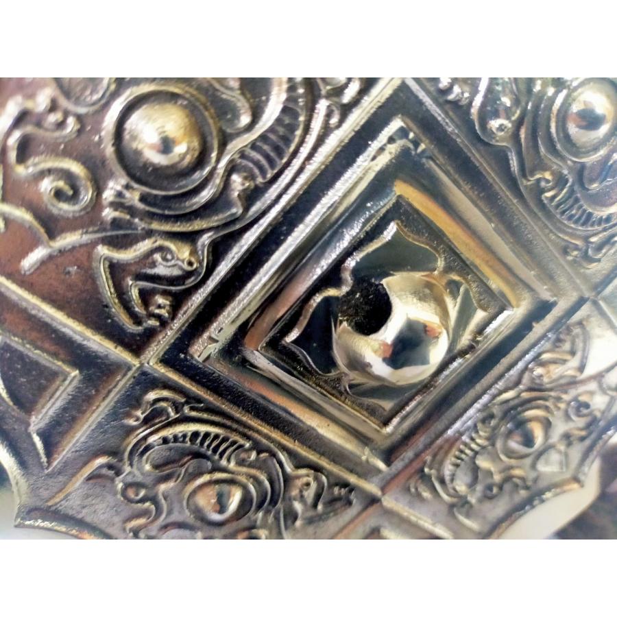 実用青銅鏡(大)B 高錫青銅製 卓上ミラー 手鏡 青銅器レプリカ 古代中国