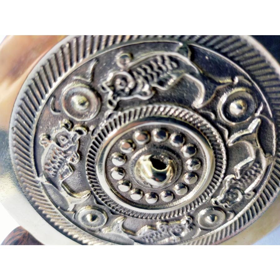 実用青銅鏡(小)B 高錫青銅製 卓上ミラー 手鏡 青銅器レプリカ